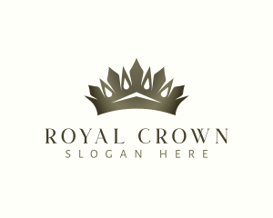 Elegant Royal Crown logo design