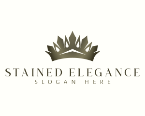 Elegant Royal Crown logo design