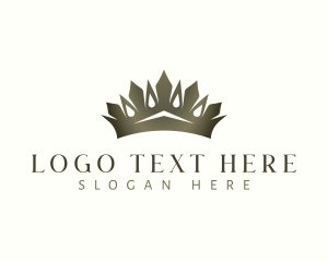 Jewel - Elegant Royal Crown logo design