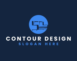 Sofa Seat Furniture logo design