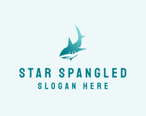 Ocean Shark Seafood  logo design