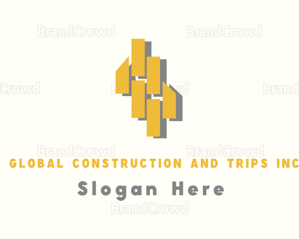 Real Estate Contractor Building Logo