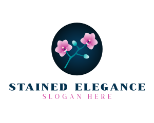 Elegant Orchid Boutique logo design