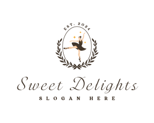 Performer - Elegant Female Ballet logo design