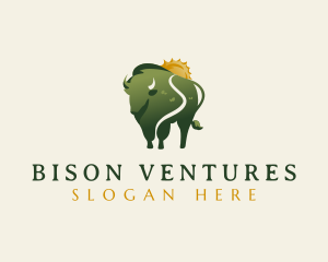 Buffalo Bison Pathway logo design