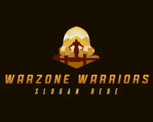 Assassin Stealth Warrior  logo design