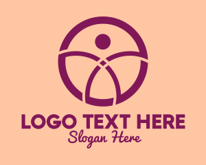 Simple - Simple Circle Person logo design
