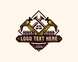 Hammer - Hammer Carpentry Construction logo design