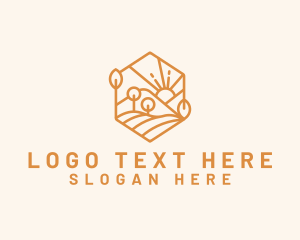 Rural - Farming Agriculture  Countryside logo design