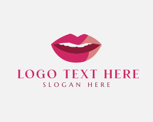 Dating - Lipstick Mouth Cosmetics logo design