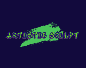 Graffiti Artist  Paint logo design