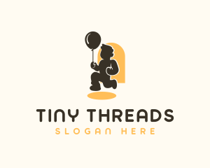 Balloon Kid Party logo design