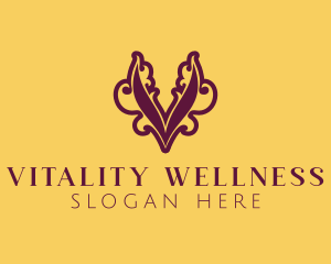 Floral Beauty Wellness logo design