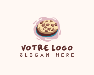 Heart Shape - Sweet Cookie Biscuit logo design
