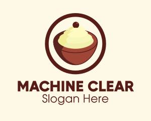 Ice Cream - Ice cream Bowl logo design