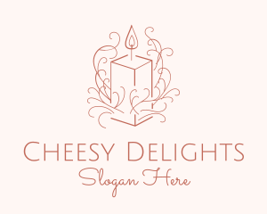 Fragrant Boho Candle logo design