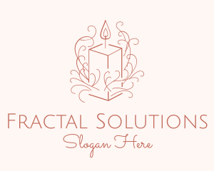 Fragrant Boho Candle logo design