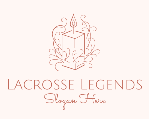 Fragrant Boho Candle logo design