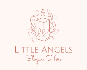 Fragrant Boho Candle logo design