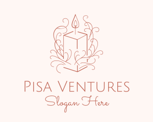 Fragrant Boho Candle logo design