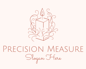 Fragrant Boho Candle logo design