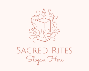 Ritual - Fragrant Boho Candle logo design