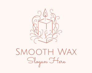 Fragrant Boho Candle logo design