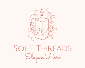 Fragrant Boho Candle logo design