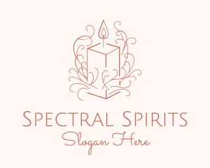 Fragrant Boho Candle logo design