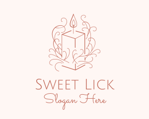 Fragrant Boho Candle logo design