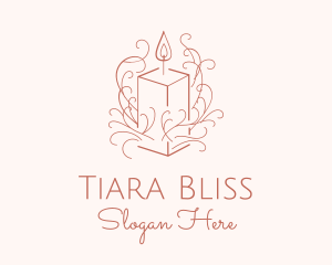 Fragrant Boho Candle logo design