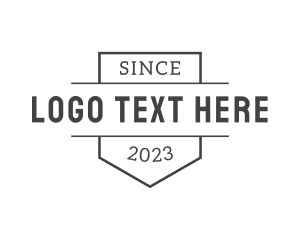 Signage - Casual Business Brand logo design