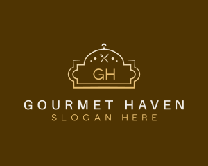 Buffet Kitchen Restaurant logo design