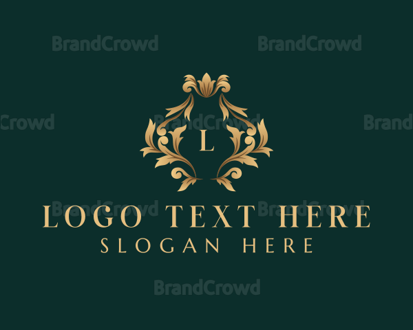 Luxury Royalty Premium Ornament Logo