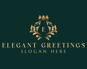 Luxury Royalty Premium Ornament logo design