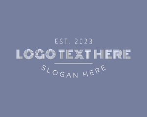 Advertisement - Generic Stripe Business logo design