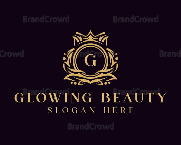 Luxury Wreath Royalty Logo