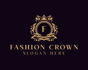 Luxury Wreath Royalty logo design