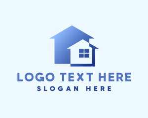 House Loan - Property House Residential logo design