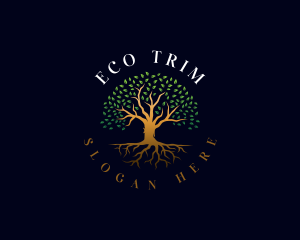 Eco Tree Nature logo design