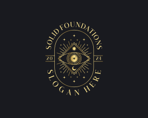 Sun Moon Eye Logo