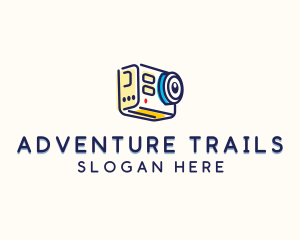 Adventure Camera Lens logo design