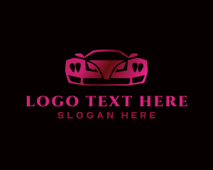 Sports Car - Automotive Car Racing logo design
