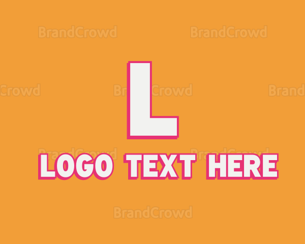 Colorful Nerd Lettermark Logo