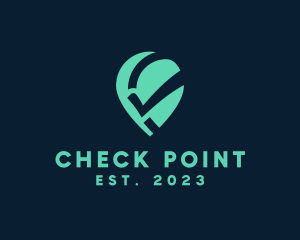 Check - Locator Pin Check logo design