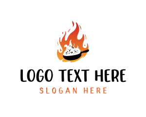 Cuisine - Hot Cuisine Food logo design