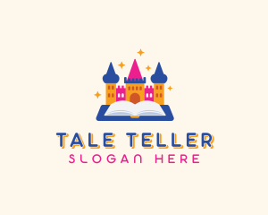 Storytelling - Kindergarten Book Publisher logo design