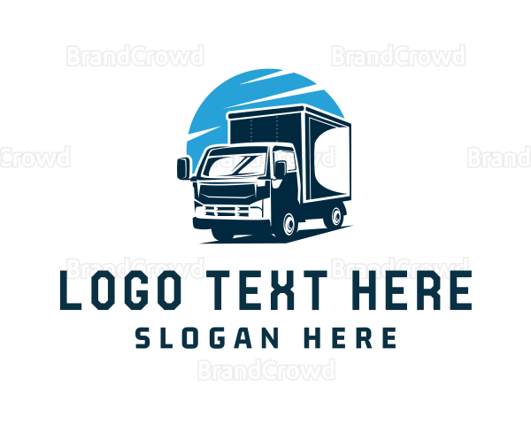 Truck Vehicle Logistics Logo