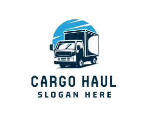 Truck Vehicle Logistics logo design