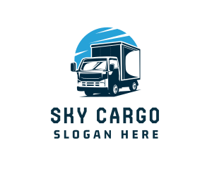 Truck Vehicle Logistics logo design